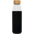 Kai 540 ml glass water bottle with wood lid