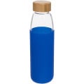 Kai 540 ml glass water bottle with wood lid