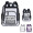 PVC Clear Zipper Backpack MOQ 50PCS