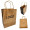 Kraft Paper Bag With Handles MOQ 100PCS