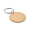 ROUNDBOO Round bamboo key ring