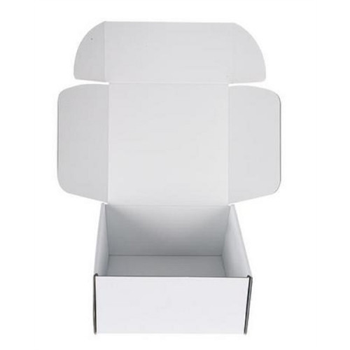 12"x12" Premium White Material Mailer Box