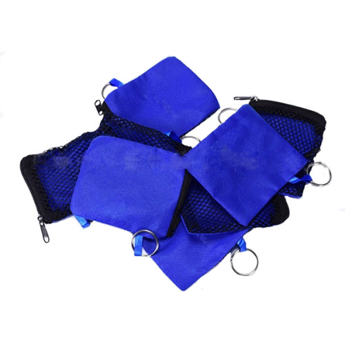 Ear Buds in Zip Pouch /Nylon Headset Bag