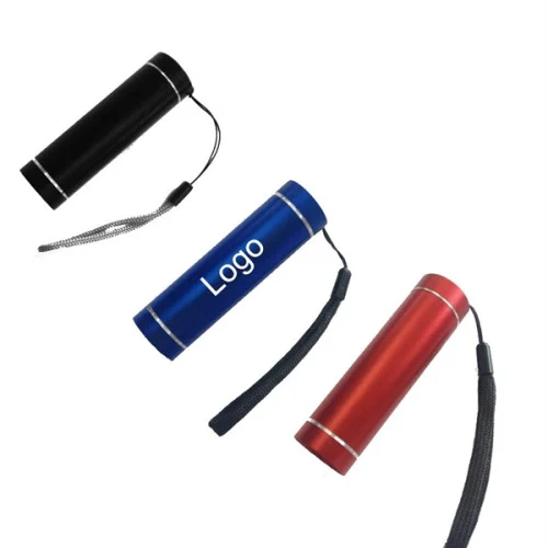 Portable Aluminum LED Flashlight 3 AAA Battery