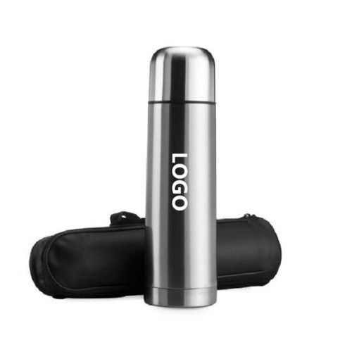 Bullet Vacuum Bottle, Stainless Steel Thermos