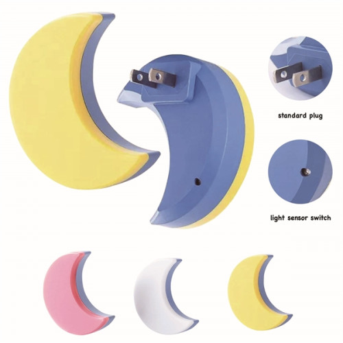 Moon Shape Sensor LED Night Light