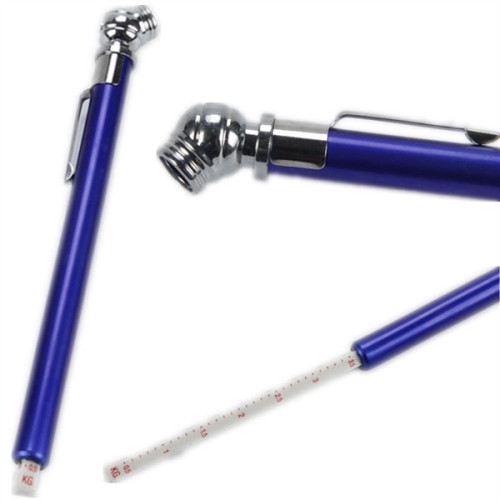 Pen Shape Metal Tire Pressure Gauge