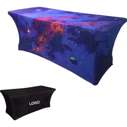 Custom Sublimation 6FT Stretch Table Cover(4-sided)