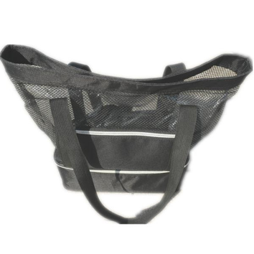 Beach Cooler Tote Bag with Insulated Bottom