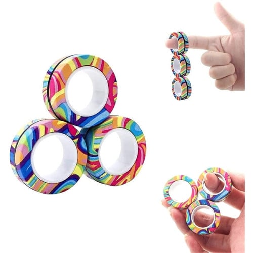 3 pcs Finger Magnetic Ring