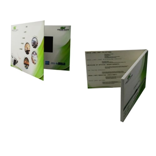 Lcd Video Brochure Card