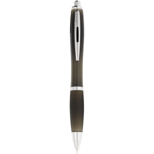 Nash ballpoint pen coloured barrel and black grip (black ink)