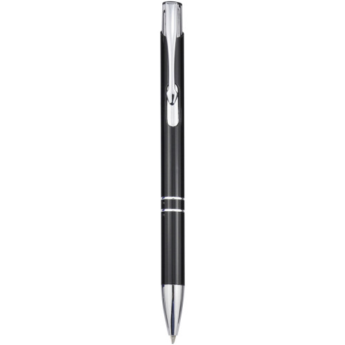 Moneta aluminium click ballpoint pen (blue ink)