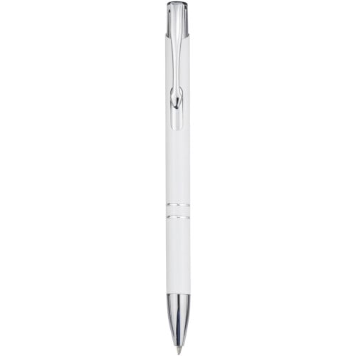 Moneta aluminium click ballpoint pen (blue ink)