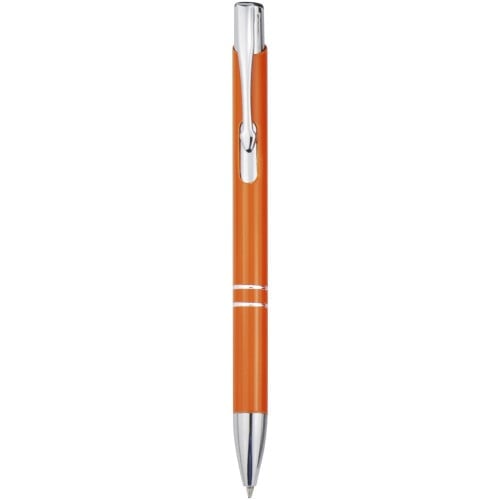 Moneta aluminium click ballpoint pen (blue ink)