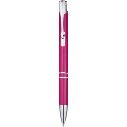 Moneta aluminium click ballpoint pen (blue ink)