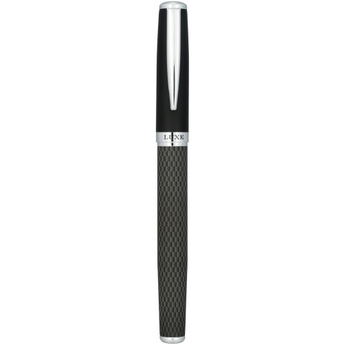 Carbon duo pen gift set with pouch