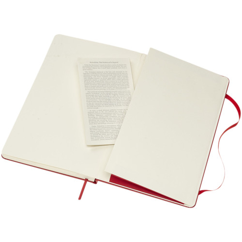 Moleskine Classic L hard cover notebook - ruled