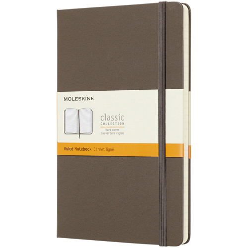 Moleskine Classic L hard cover notebook - ruled