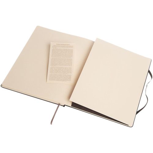 Moleskine Classic XL hard cover notebook - ruled