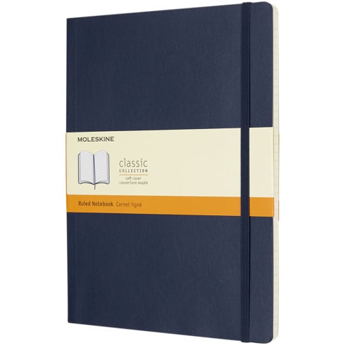 Moleskine Classic XL soft cover notebook - ruled