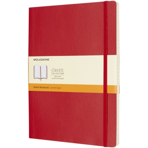 Moleskine Classic XL soft cover notebook - ruled