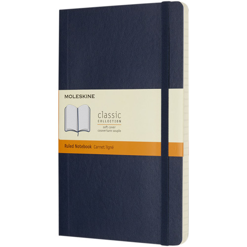 Moleskine Classic L soft cover notebook - ruled