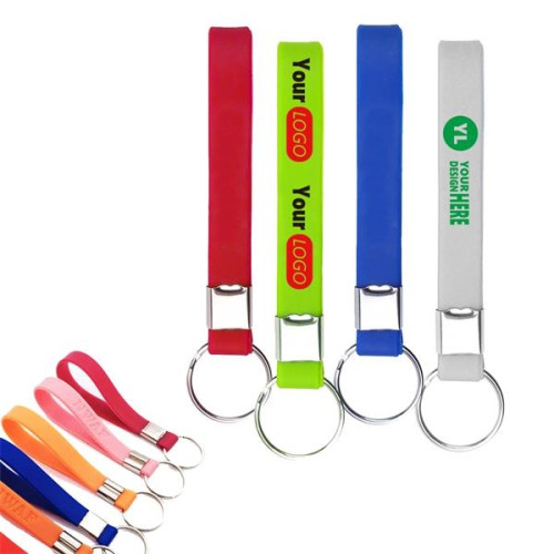 Silicone Wrist Band Keychain