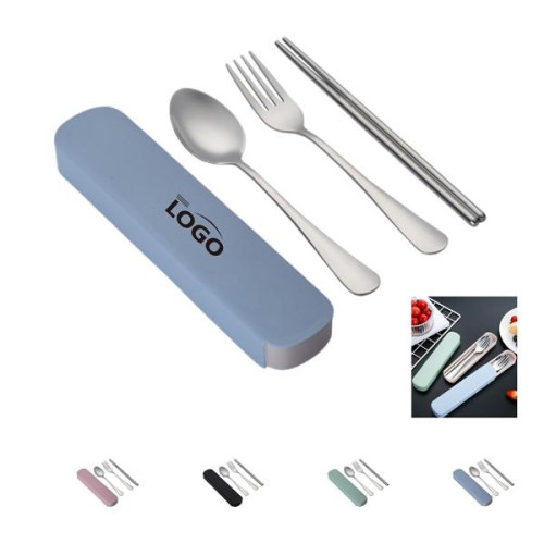 Portable Stainless Steel Tableware Set