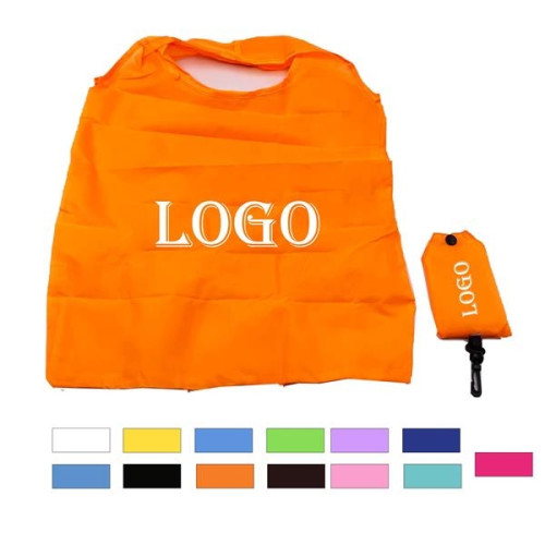 Foldaway Shopping Tote Bag with Carrying Clasp