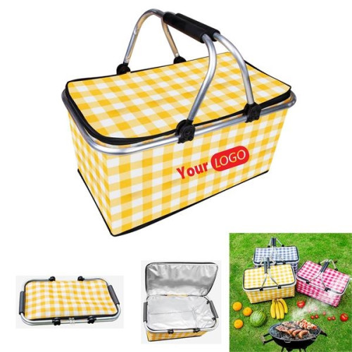 Collapsible Insulated Picnic Basket