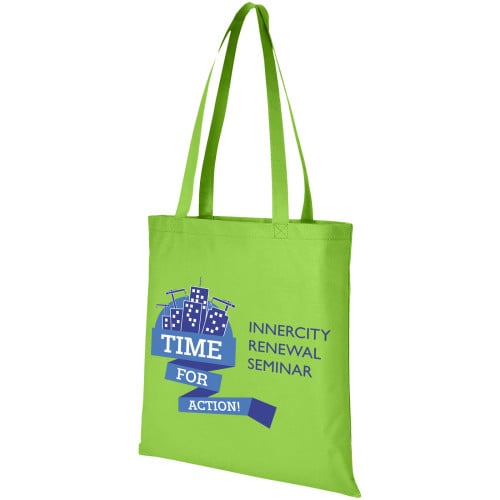 Zeus large non-woven convention tote bag 6L