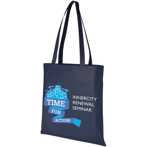 Zeus large non-woven convention tote bag 6L