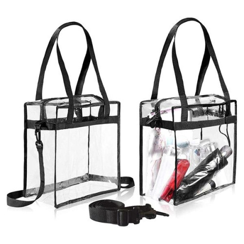 Fshion Clear Tote Messenger Bag