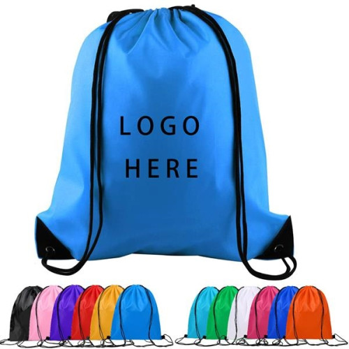 Drawstring Backpack Sport Storage Bag