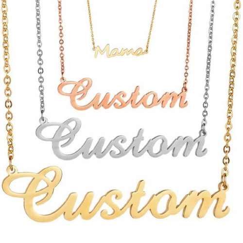 Personalized Custom Stainless Steel Necklace