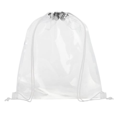 Lancaster transparent drawstring bag 5L