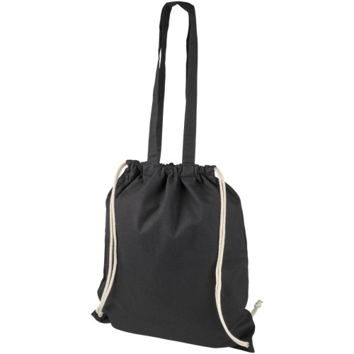 Eliza 240 g/m² cotton drawstring bag 6L