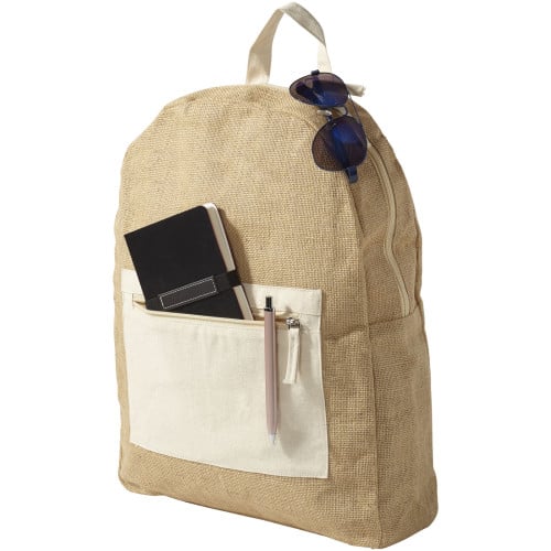 Organ jute backpack 10L