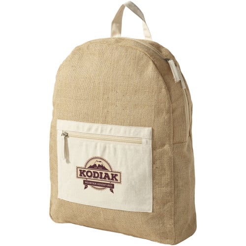 Organ jute backpack 10L