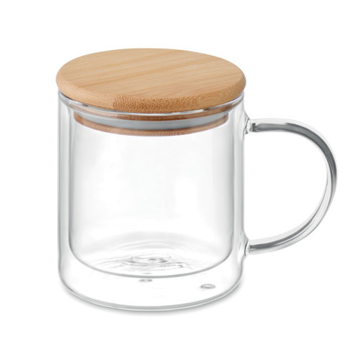 FARBI Double wall borosilicate mug