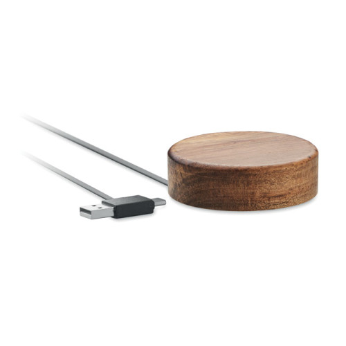 ACALESS Wireless charger in acacia 15W