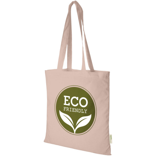 Orissa 100 g/m² organic cotton tote bag 7L