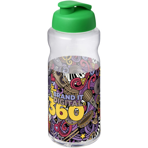 H2O Active® Big Base 1 litre flip lid sport bottle