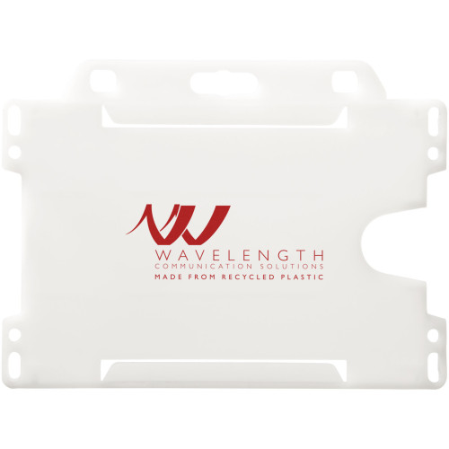 Vega recycled plastic card holder