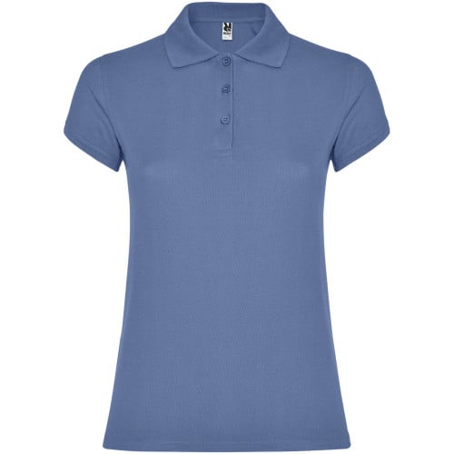 Star short sleeve women's polo