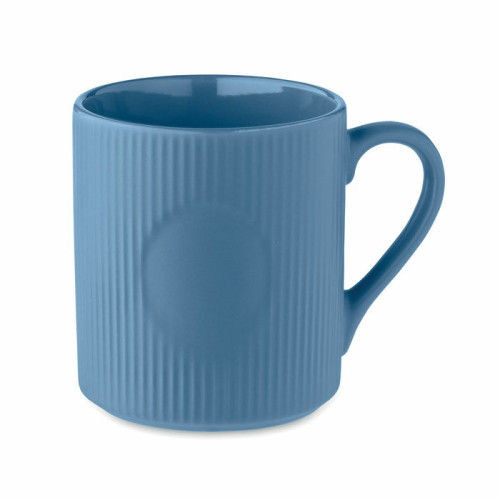 RIBMUG Ribbed ceramic mug mat 340 ml