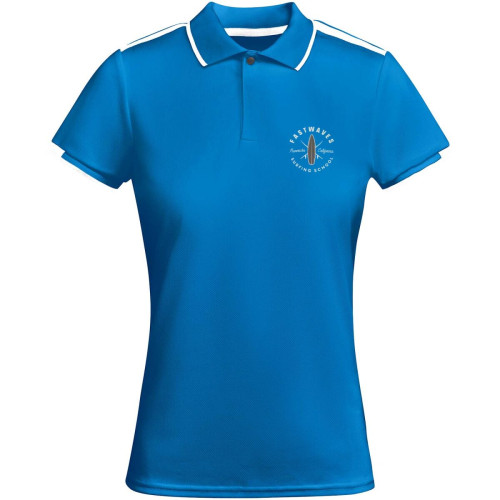 Tamil short sleeve women's sports polo