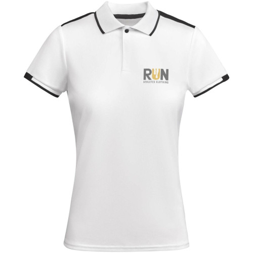 Tamil short sleeve women's sports polo