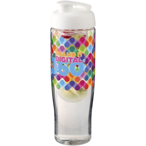 H2O Active® Tempo 700 ml flip lid sport bottle & infuser